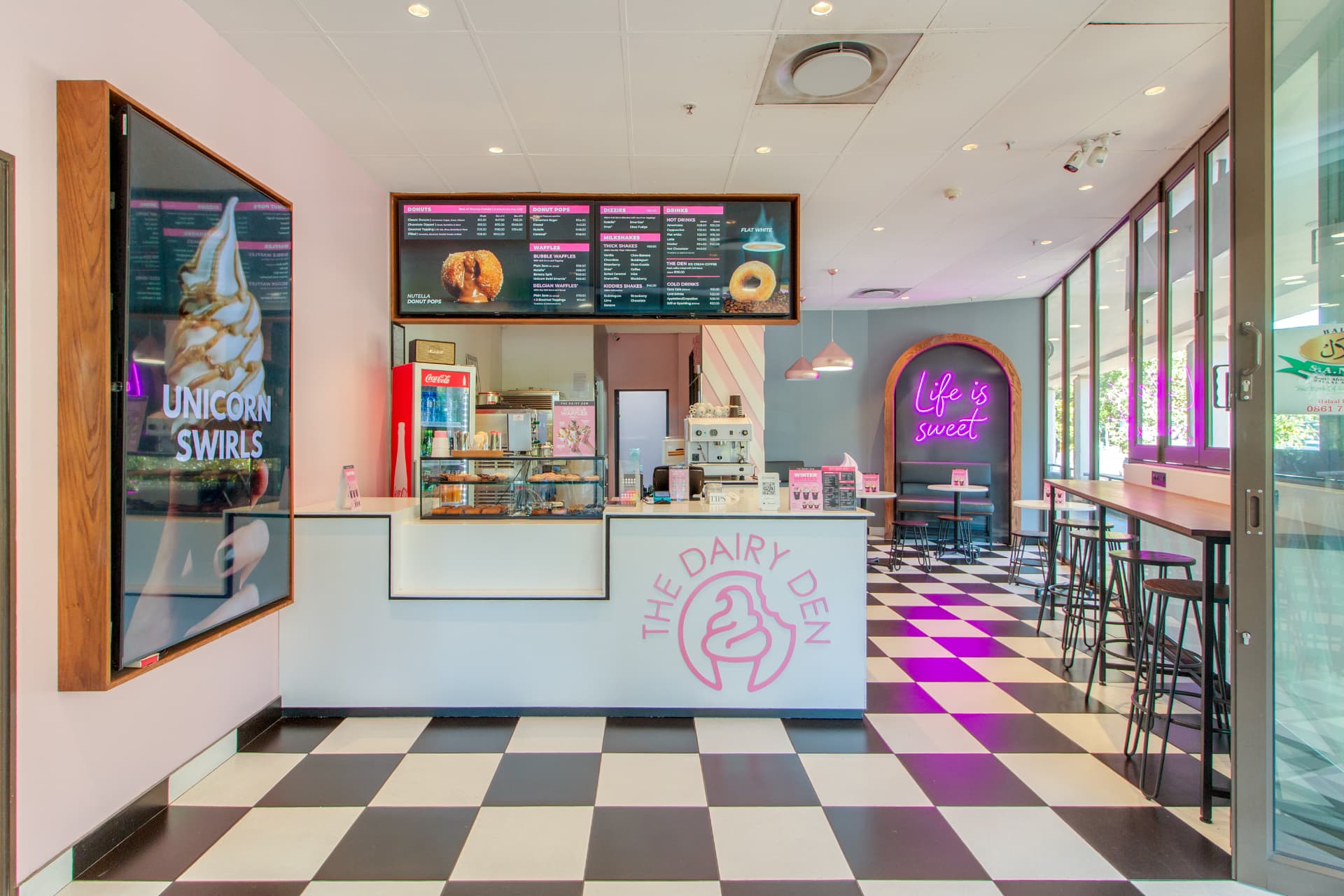 Inside The Dairy Den at Rondebosch @ Riverside Mall