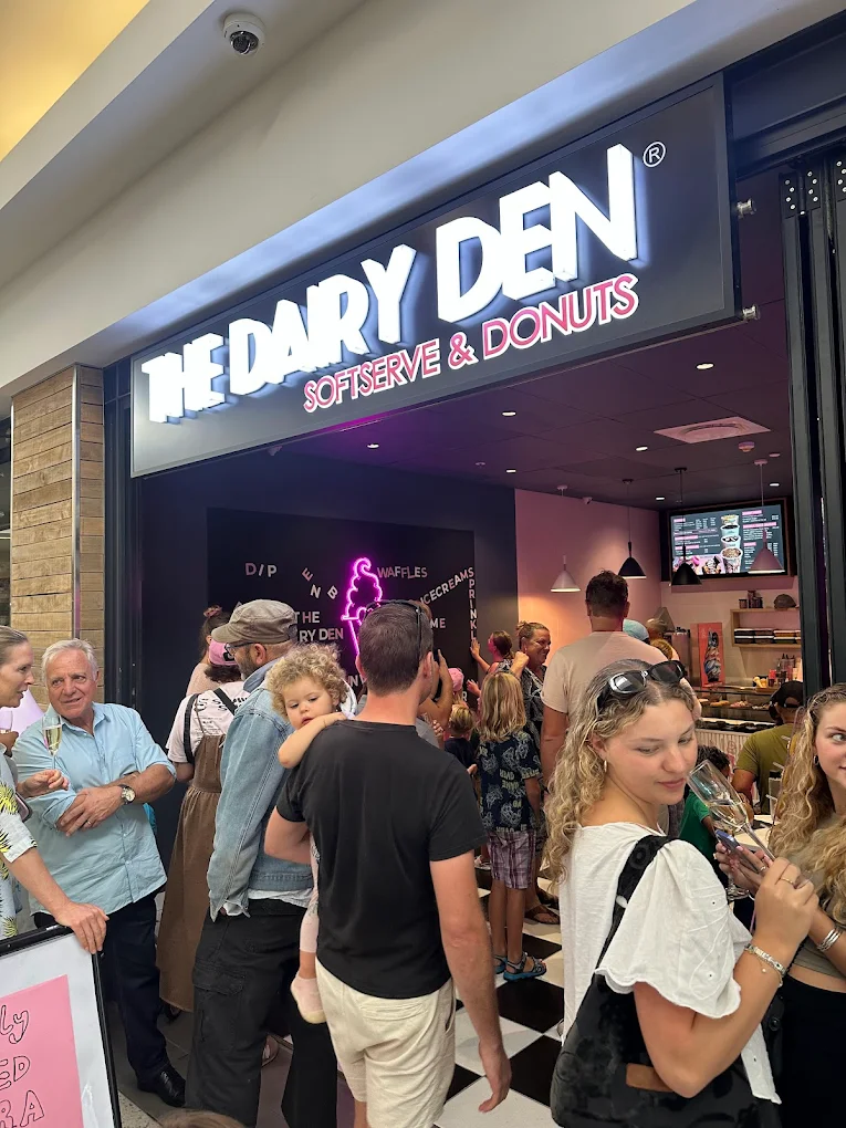 The Dairy Den storefront at Sunvalley Mall