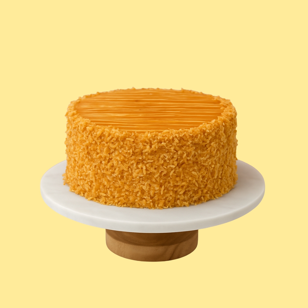 Caramel ice cream cake from The Dairy Den